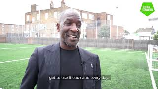 England coach Chris Powell opens new facilities at Mulgrave Primary School  Football Foundation [upl. by Faustina]