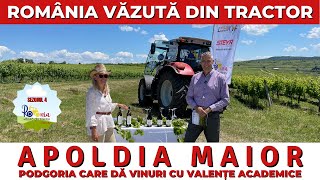 Apoldia Maior podgoria care dă vinuri cu valențe academice  România Văzută Din Tractor [upl. by Enia]