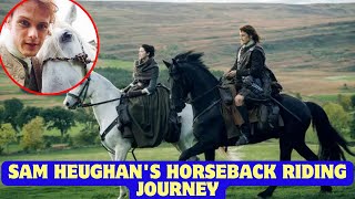 Sam Heughans Horse Riding Journey Exploring the Challenges Behind the Scenes of Outlander [upl. by Noelle189]