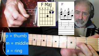 Hybrid Picking Exercises Using Triads [upl. by Notecnirp]