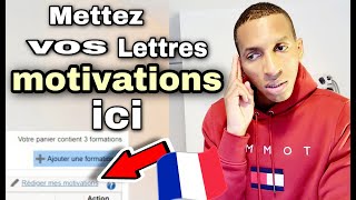 lettre de motivation campus france partie 2 téléchargeable [upl. by Dahlia]