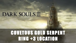 Dark Souls 3 The Ringed City  Covetous Gold Serpent Ring 3 Location [upl. by Downing143]