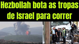 Hezbollah expulsa israelenses do Sul do Líbano  Sim saíram correndo e teve mais [upl. by Pish]