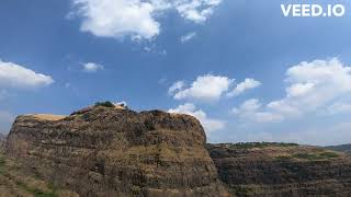 thrilling view from lingana fort maharashtra [upl. by Olag]