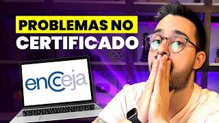 DIFICULDADE PARA PEGAR O CERTIFICADO ENCCEJA [upl. by Nimajaneb166]