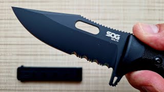 18 НОВАЯ ХОТЕЛКА Нож SEAL FX SOG Knives [upl. by Casilde]