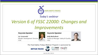 Version 6 of FSSC 22000 Changes and Improvements [upl. by Haydon]