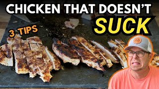 How to Make Griddle Chicken Breasts that Dont SUCK  My Best Tips [upl. by Haikezeh]