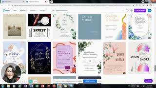 Invitaciones para boda verticales con Canva Parte 2  Entre Boda y Boda [upl. by Sevik371]