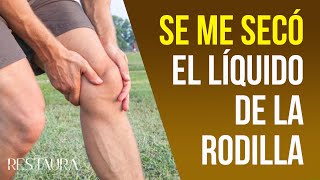 Se me secó el líquido de la rodilla ¿Qué hago [upl. by Kailey]