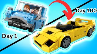 I Built Lego Cars For 100 Days [upl. by Elbertina]