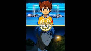 Matsukaze Tenma Vs Kuroko Tetsuya inazuma eleven go chrono stone [upl. by Ardnua216]