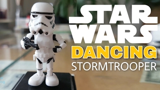 Star Wars Imperial March Space Opera Dancing Toy Stormtrooper [upl. by Seldon]