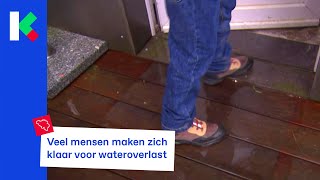 Wateroverlast en overstromingen door hevige regen [upl. by Herahab]