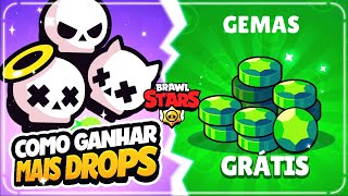 CORRE e RESGATE GEMAS GRÁTIS PARA TODOS no BRAWL STARS e COMO GANHAR MAIS DROPS NO NOVO EVENTO [upl. by Mitchel]