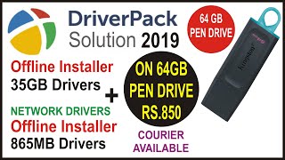 Driver Pack Solution on Pen Drive  Driverpack Solution Offline Download [upl. by Dilahk]