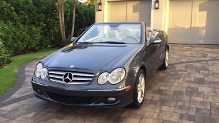 2008 MercedesBenz CLK350 Cabrio Review and Test Drive by Auto Europa Naples [upl. by Patrich]