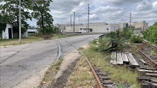 Exploring Abandoned RR Spurs amp Trains Passing At Railway Crossing Middletown Ohio Norfolk Southern [upl. by Mord55]