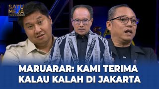 Saling Sanggah Deddy Sitorus VS Maruarar Sirait Soal Tingkat Kepercayaan Publik  SATU MEJA [upl. by Aihtak]