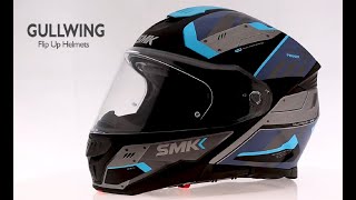 SMK Gullwing Tekker FlipUp Modular Helmet for Two Wheelers [upl. by Khan]