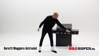 Boretti Maggiore Antraciet  BBQkopennl [upl. by Nuawaj]