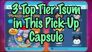 Disney Tsum Tsum  3 Top Tier Tsums in This PickUp Capsule [upl. by Eolhc]