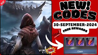 🛡️ Latest Viking Rise Redeem Codes 2024 – Update for September 30 🛡️ [upl. by Akcinahs]