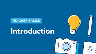 Teacher Basics 1 Introduction [upl. by Kirch13]