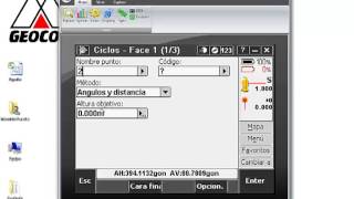 Trimble Access  Tutorial 4 Medir ciclo [upl. by Heinrik500]