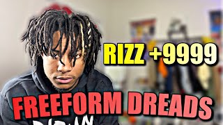 How To Get FREEFORM DREADS Easy [upl. by Elazaro]