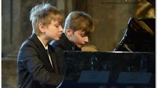 ZENEKÉPZELET  Four Hands Piano Competition Eger [upl. by Neemsay464]