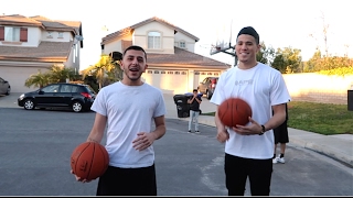 DEVIN BOOKER SURPRISES ME AT HOME BASKETBALL CHALLENGE [upl. by Nyrual503]