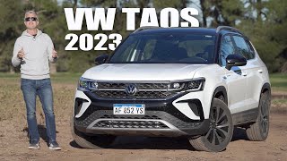 VW Taos 2023 Highline  Test  Matías Antico  TN Autos [upl. by Attemaj158]