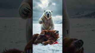 Polar Bear vs Animals  shorts [upl. by Samuela]