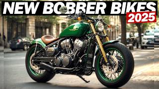 7 New Bobber Motorcycles You Cant Miss In 2025 [upl. by Lacsap]