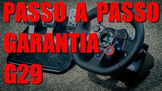 COMO CONSEGUIR GARANTIA NA LOGITECH G29 [upl. by Liponis]