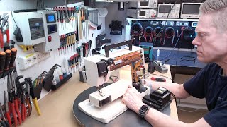 Replacing Stepper Motor Drivers in Husqvarna PRISMA [upl. by Ennahtur]