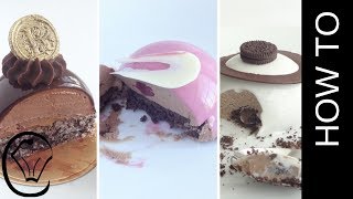 3 EASY Mirror Glaze Mousse Cake Entremet Domes  COMPILATION  Do Ahead [upl. by Bradshaw992]