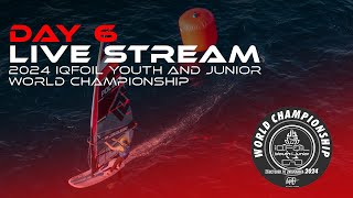 Day 6 Live  Medal Series  2024 iQFOiL Youth and Junior World Championship [upl. by Viole496]