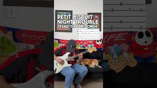 Petit Biscuit  Night Trouble guitar tutorial [upl. by Puduns]