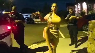 When Dumb Karens Think They Can Avoid DUI Charges  Police Bodycam Arrest Karen [upl. by Bullivant]