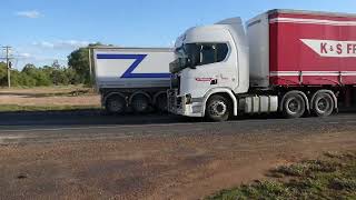 roadtrains at boggabilla 2023 no 2 [upl. by Ydualc]