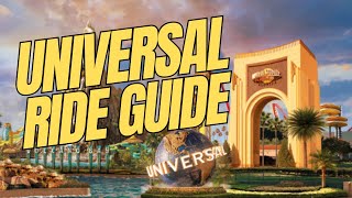 Things to do at Universal Studios Orlando  2024 Ride Guide Every Ride at Universal Studios Florida [upl. by Oiredised]