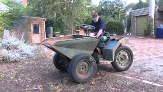 Benford dumper  Petter AVA1 engine [upl. by Tuppeny]