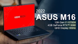 ASUS ROG Zephyrus M16 2022  Gaming Laptop  Review amp Unboxing  INDIA [upl. by Ike]