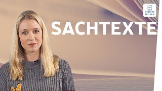 Sachtexte zusammenfassen I musstewissen Deutsch [upl. by Eniamirt]