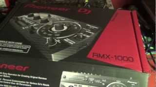 RMX 1000 Unboxing  remix station by Pioneer DJ [upl. by Cinimod]