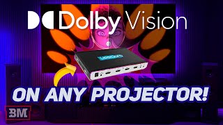 The GENIUS Device YOU NEED For Your Home Theater  DOLBY VISION 4K HDR PROJECTOR HD FURY VRROOM [upl. by Delia]