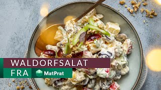 Waldorfsalat  kjapt og greit  MatPrat [upl. by Aileme]