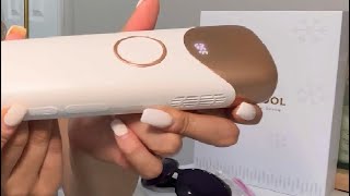 Painless IPL Laser Hair Removal Device 3 In 1 Ubroo At Home Hair Remover Machine for WomenMen Review [upl. by Atelra65]